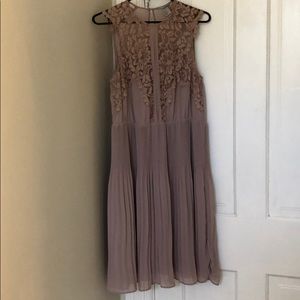 H&M Mauve Midi Dress